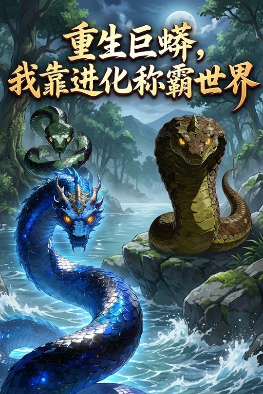 重生巨蟒,我靠进化称霸世界封面
