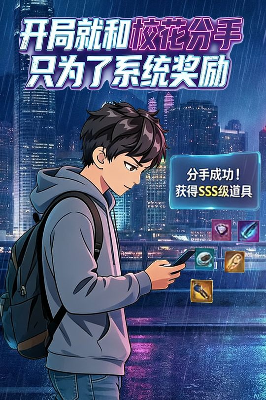 开局就和校花分手 只为了系统奖励封面