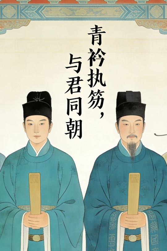 青衿执笏,与君同朝封面