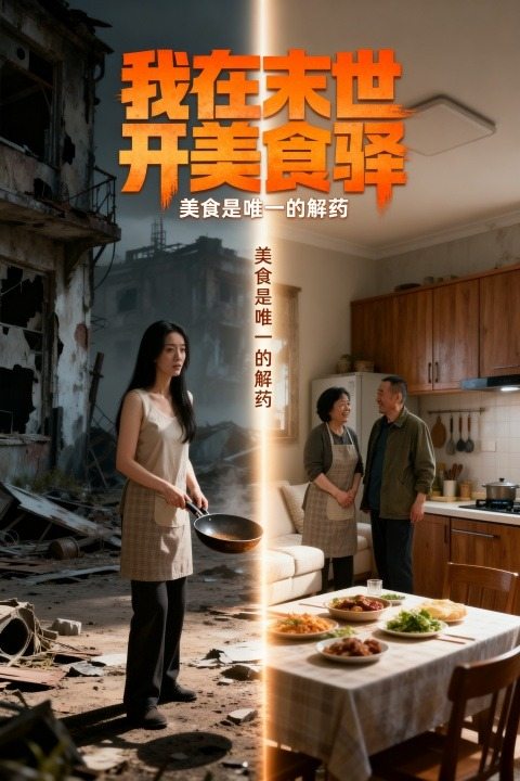 我在末世开美食驿封面