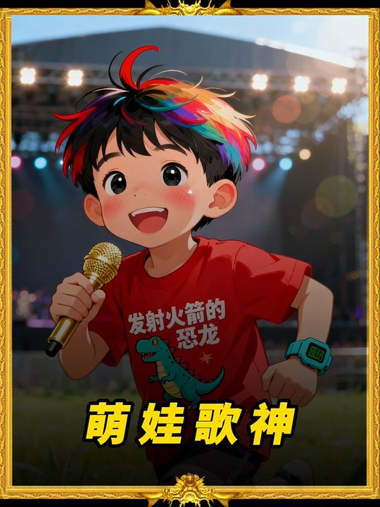 萌娃歌神封面