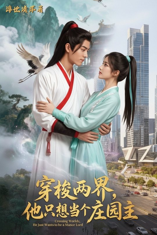 穿梭两界:他只想当个庄园主封面