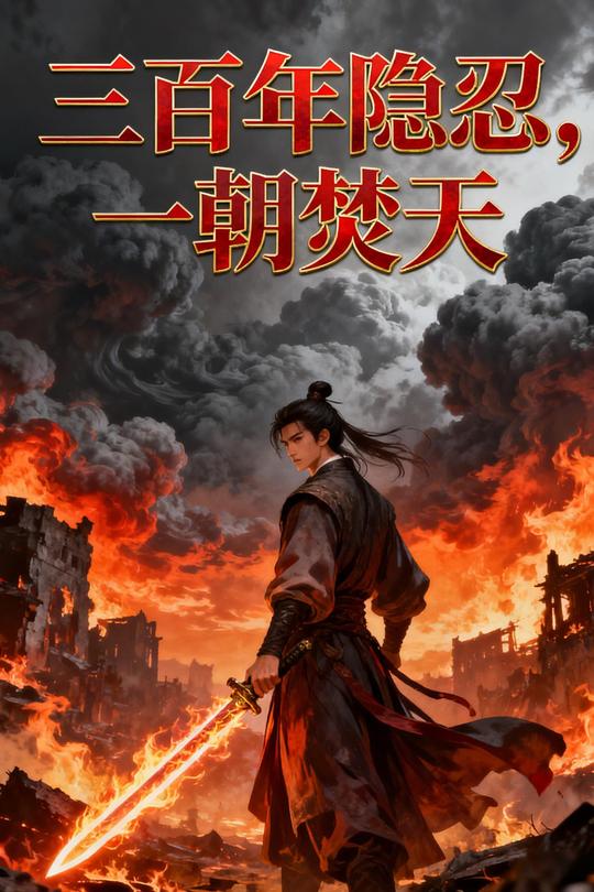 三百年隐忍,一朝焚天封面