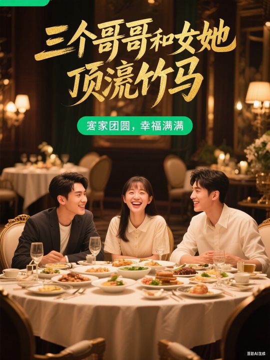 三个哥哥和她的顶流竹马封面