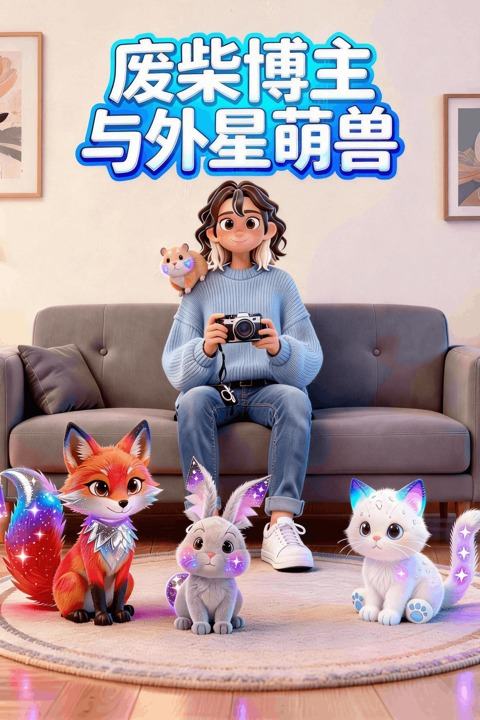 废柴博主与外星萌兽封面