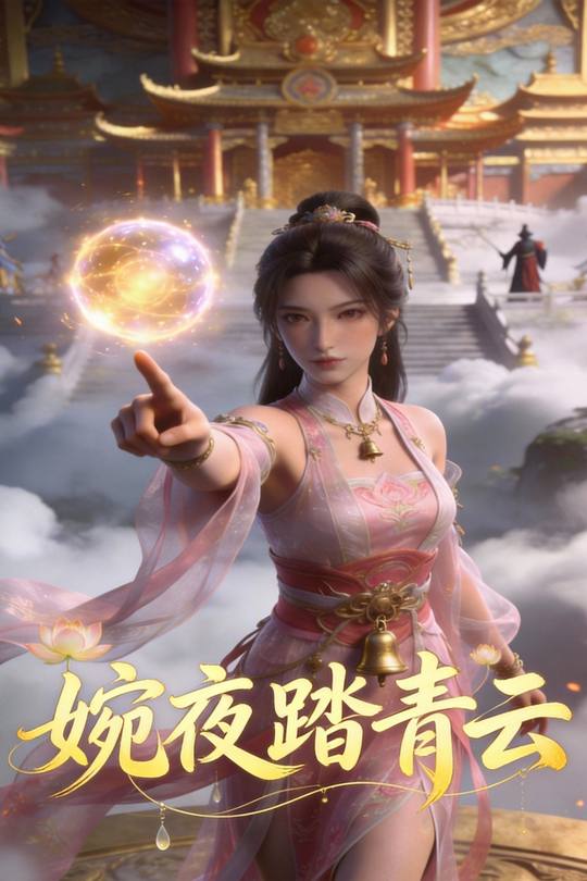 婉夜踏青云封面