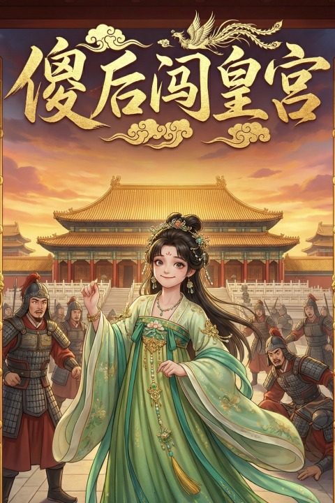 傻后闯皇宫封面