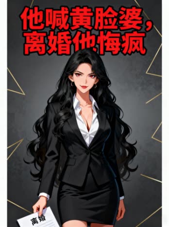 他喊黄脸婆,离婚他悔疯封面