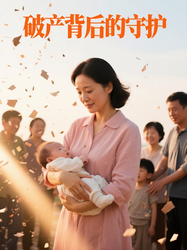 破产背后的守护封面