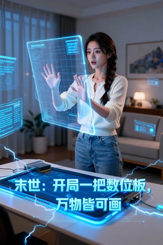 末世:开局一把数位板,万物皆可画封面