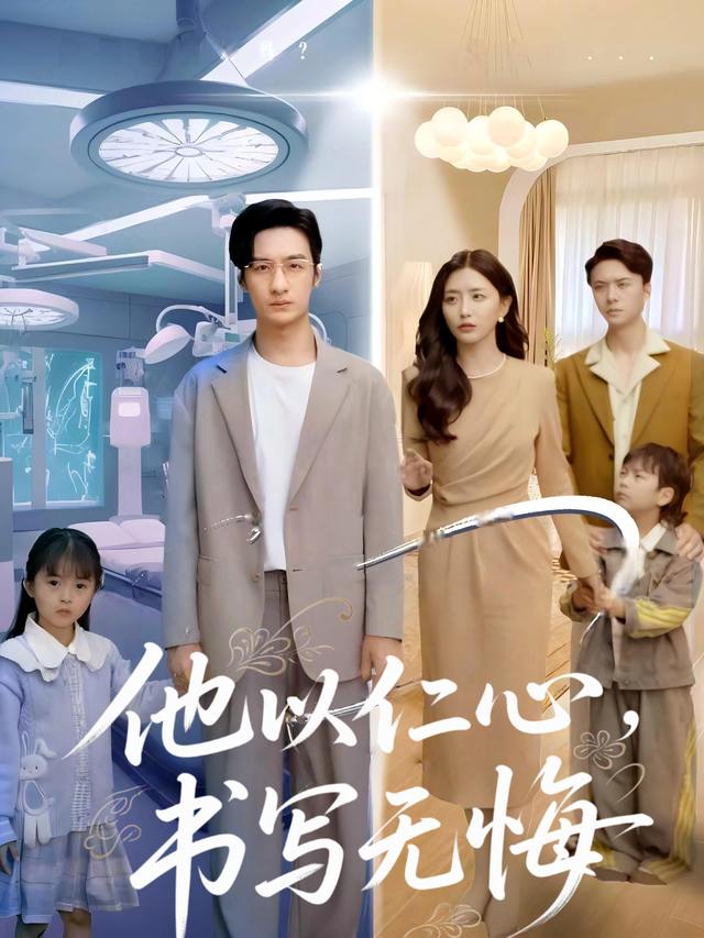 他以仁心,书写无悔封面