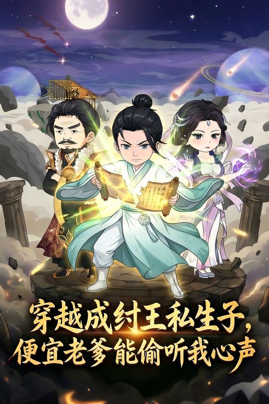 穿越成纣王私生子,便宜老爹能偷听我心声封面