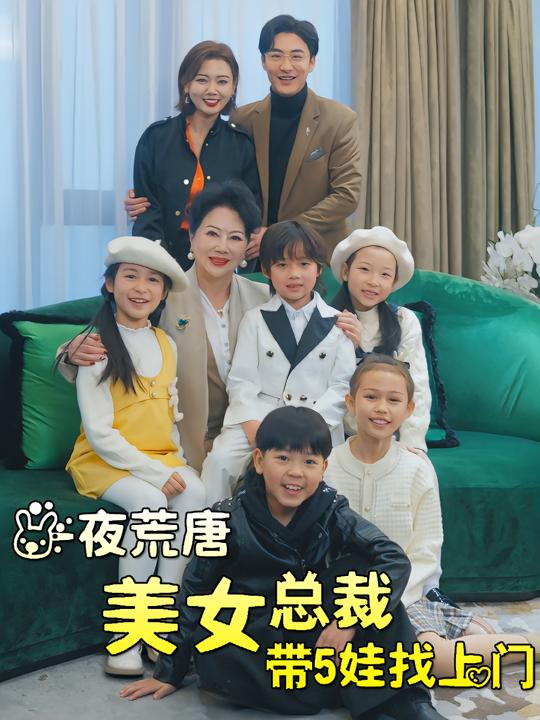 一夜荒唐:美女总裁带5娃找上门封面