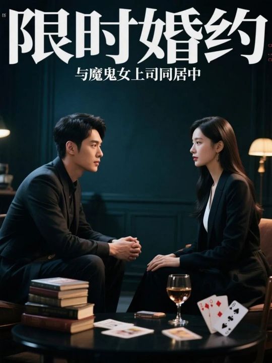 限时婚约:与魔鬼女上司同居中封面