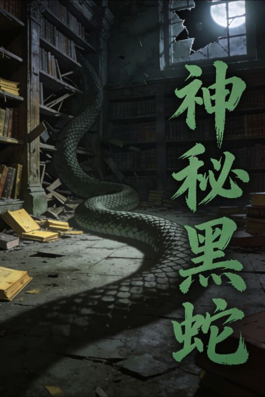 神秘黑蛇封面