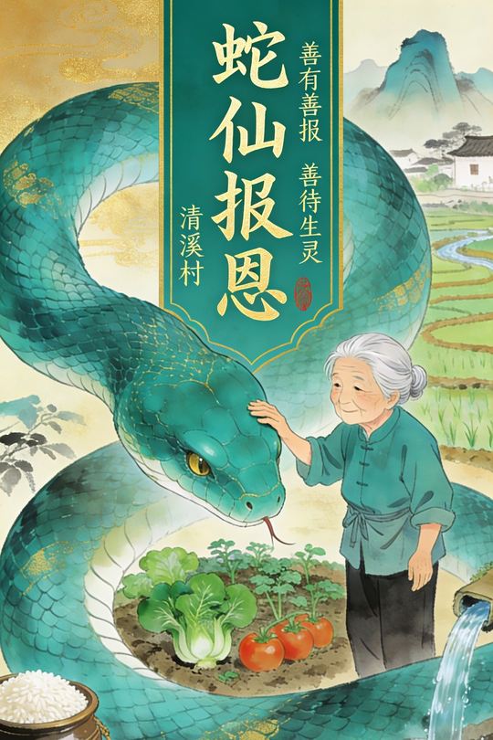 蛇仙报恩封面