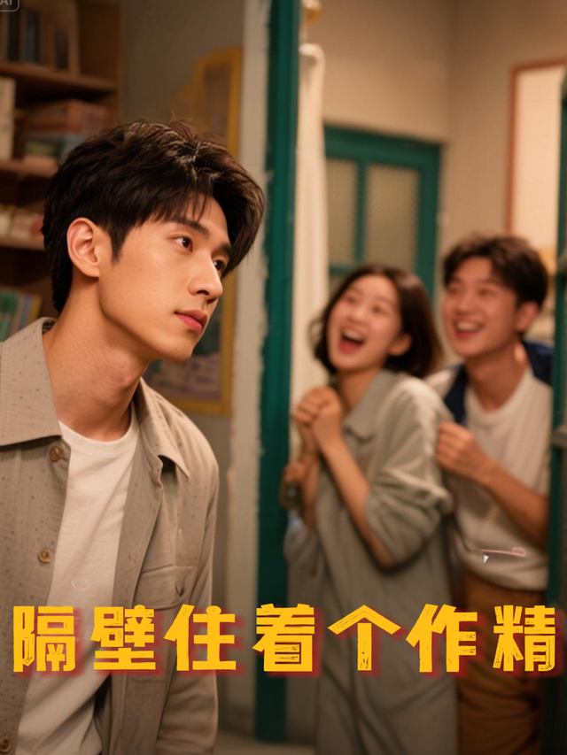 隔壁住着个作精封面