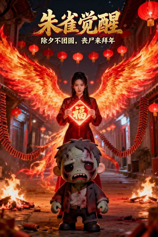 朱雀觉醒:除夕不团圆,丧尸来拜年封面