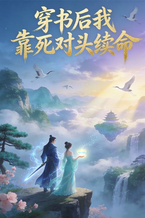 穿书后我靠死对头续命封面