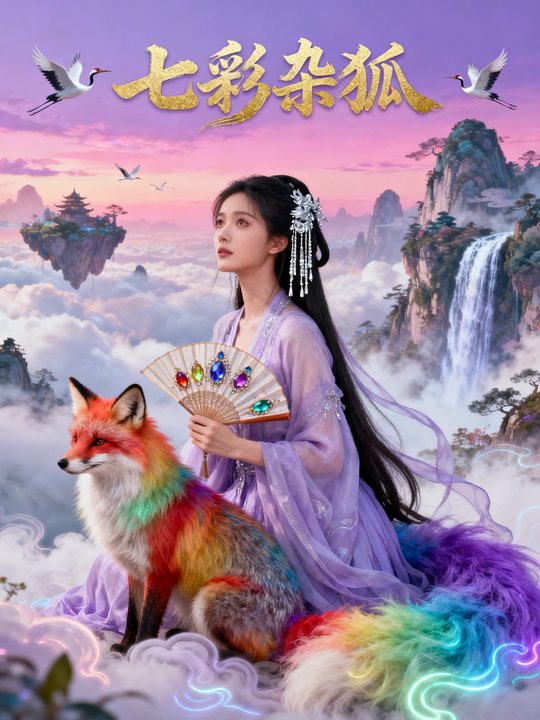 七彩杂狐封面