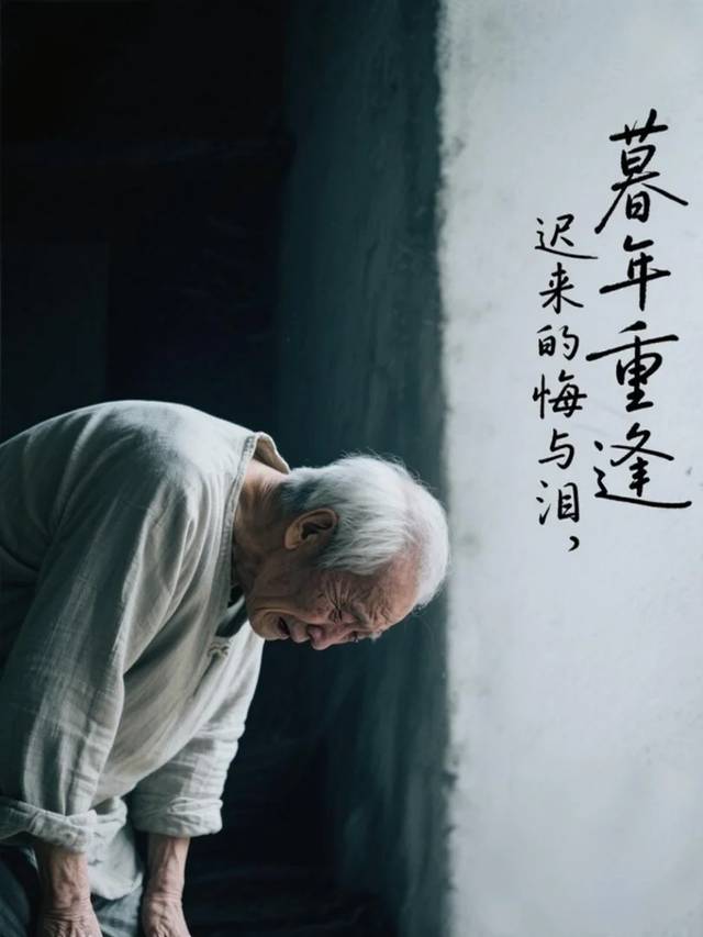 暮年重逢:迟来的悔与泪封面