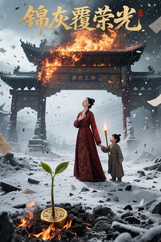 锦灰覆荣光封面