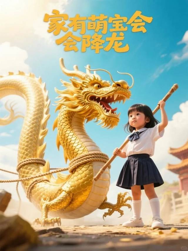 家有萌宝会降龙封面