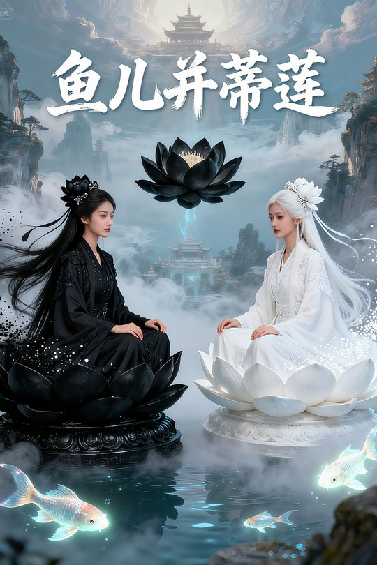 鱼儿并蒂莲封面