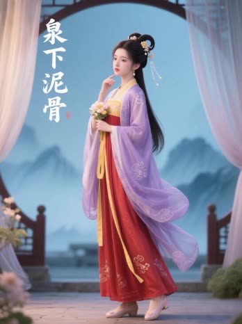 泉下泥销骨封面