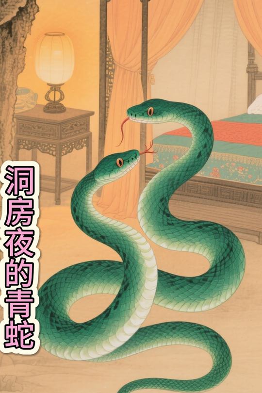 洞房夜的青蛇封面
