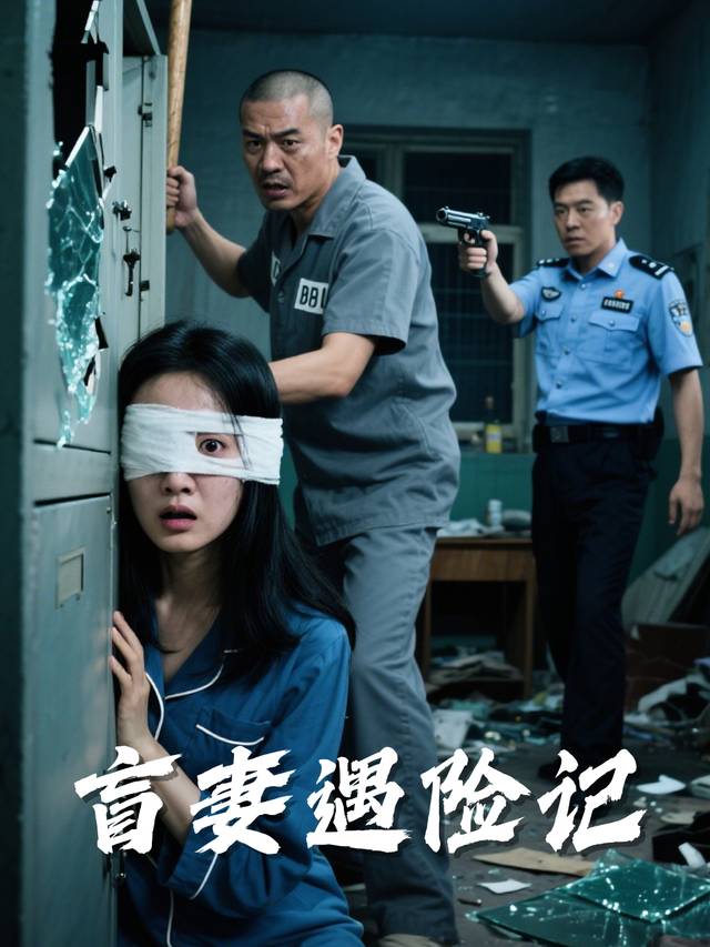 盲妻遇险记封面