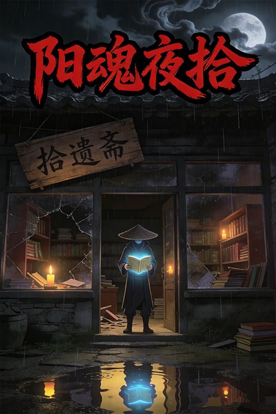 阳魂夜拾封面