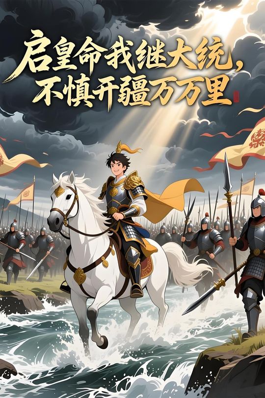 启皇命我继大统,不慎开疆万万里封面