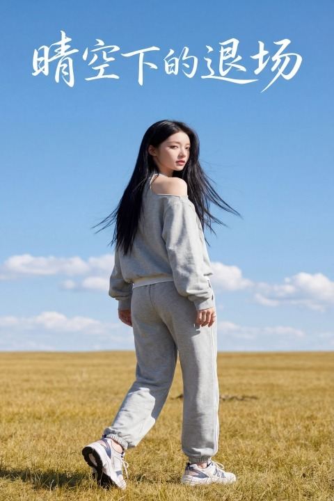 晴空下的退场封面