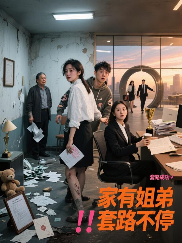 家有姐弟套路不停封面