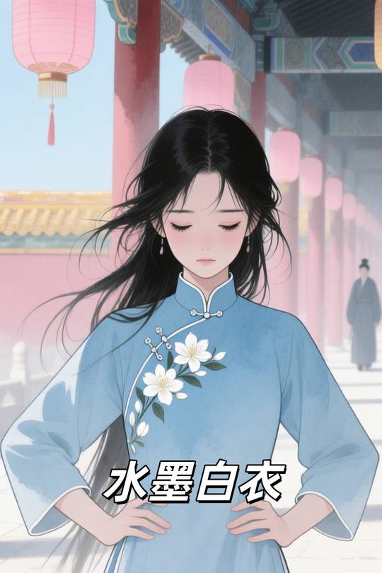 水墨白衣封面