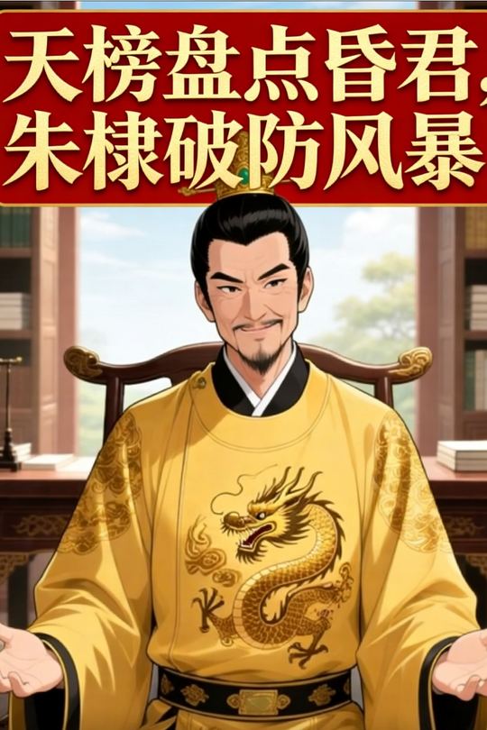 天榜盘点昏君,朱棣破防风暴封面