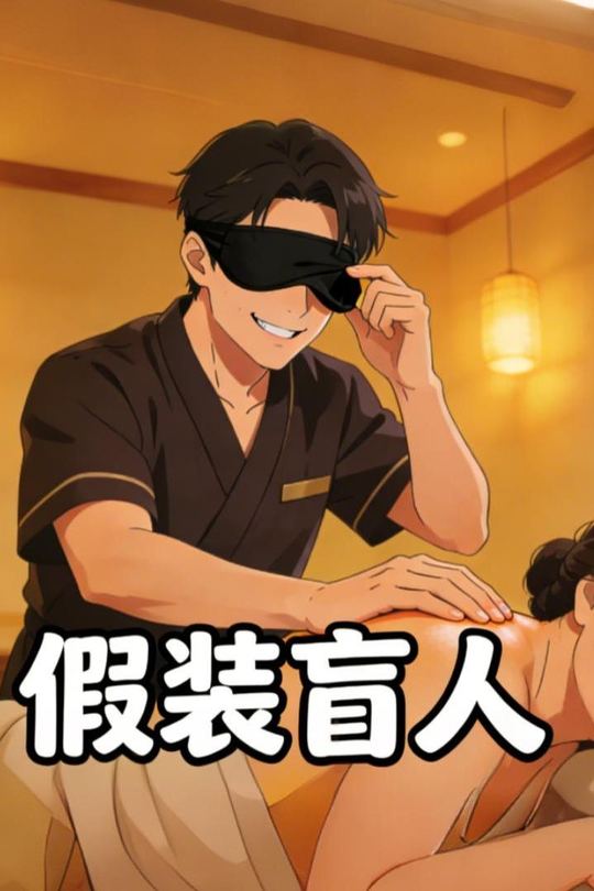假装盲人封面