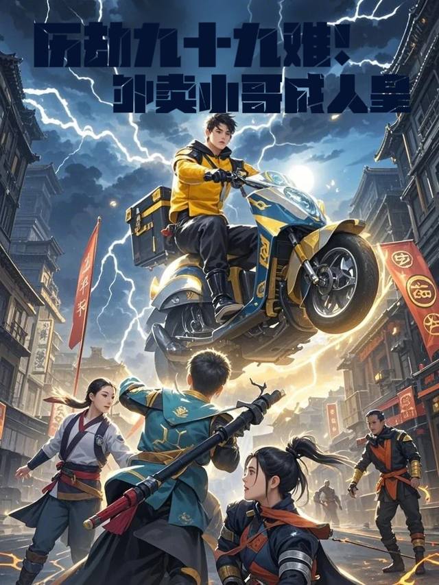 历劫九十九难!外卖小哥成人皇封面