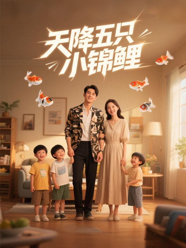 天降五只小锦鲤封面