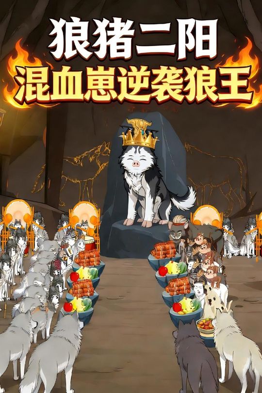 狼猪二阳:混血崽逆袭狼王封面