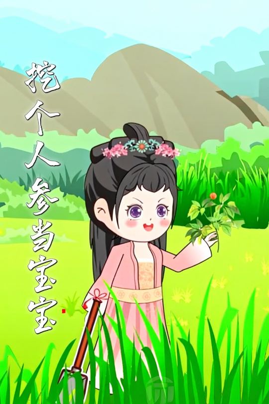 挖个人参当宝宝封面