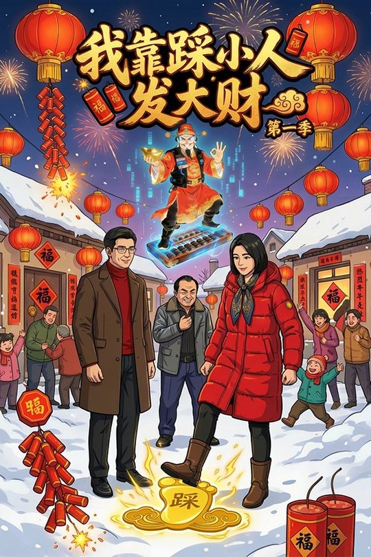 我靠踩小人发大财(第一季)封面