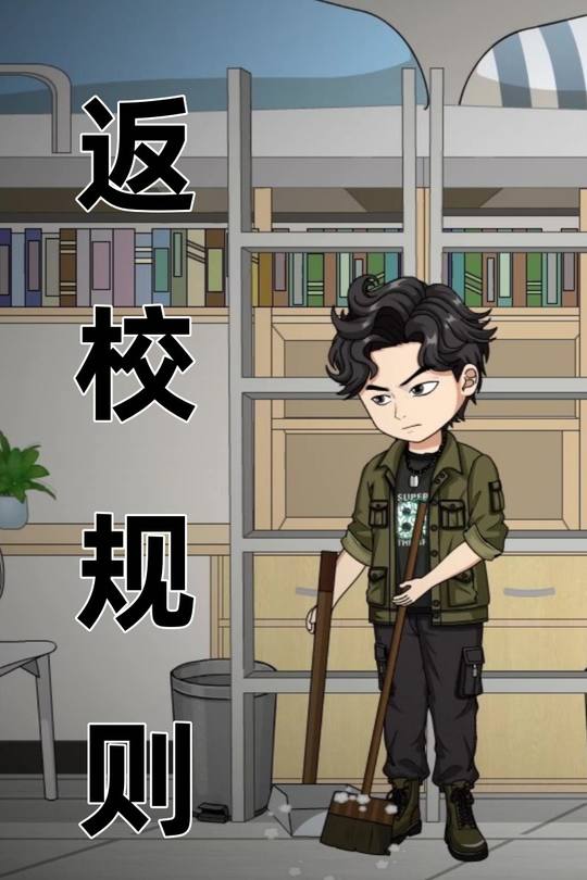 返校规则封面