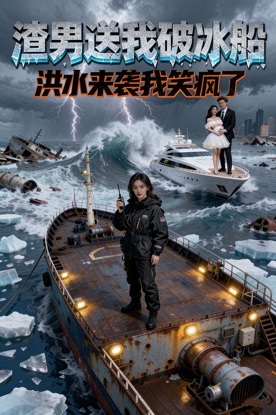 渣男送我破冰船,洪水来袭我笑疯了封面