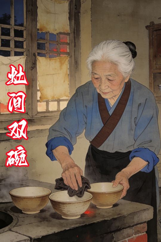 灶间双碗封面