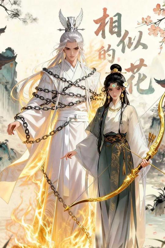 相似的花封面