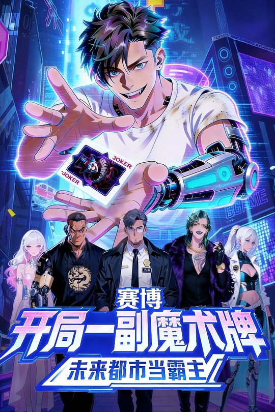 开局一副魔术牌,未来都市当霸主封面