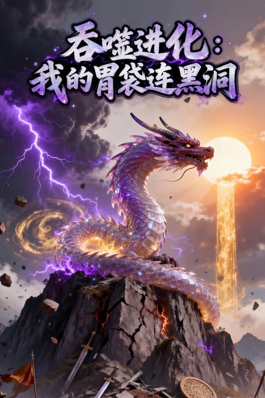 吞噬进化:我的胃袋连黑洞封面