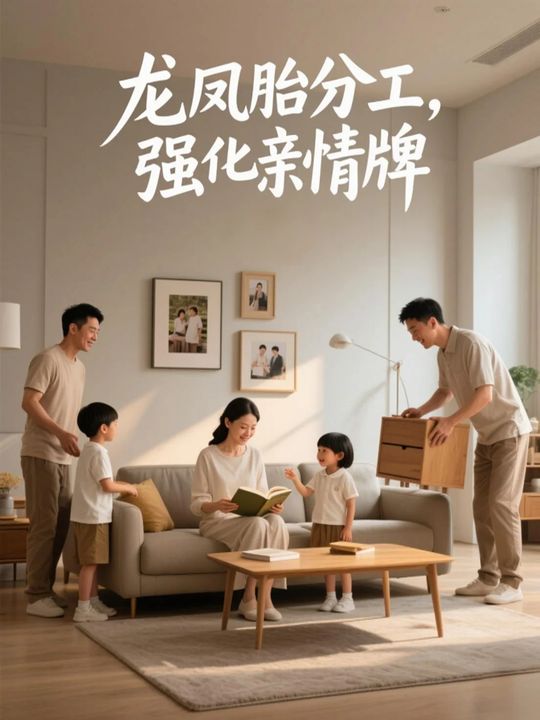 龙凤胎分工,强化亲情牌封面